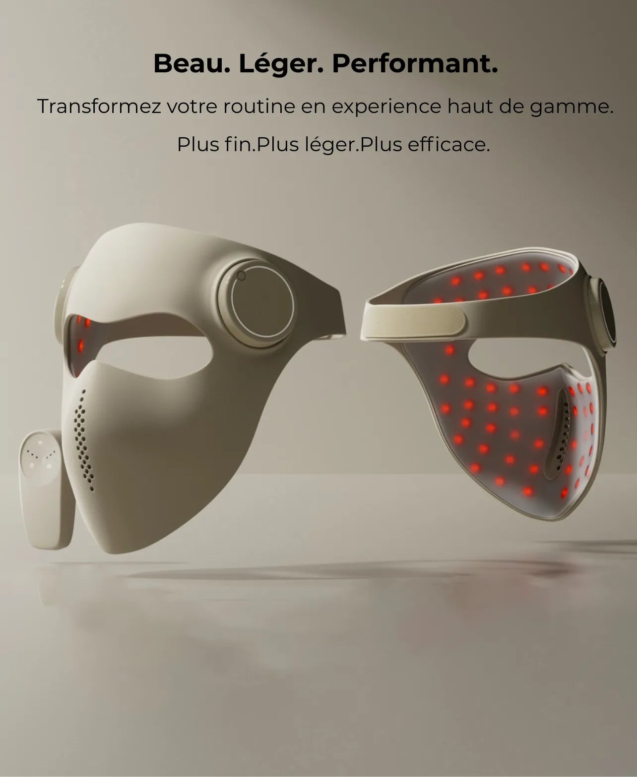 Masque LED 3D